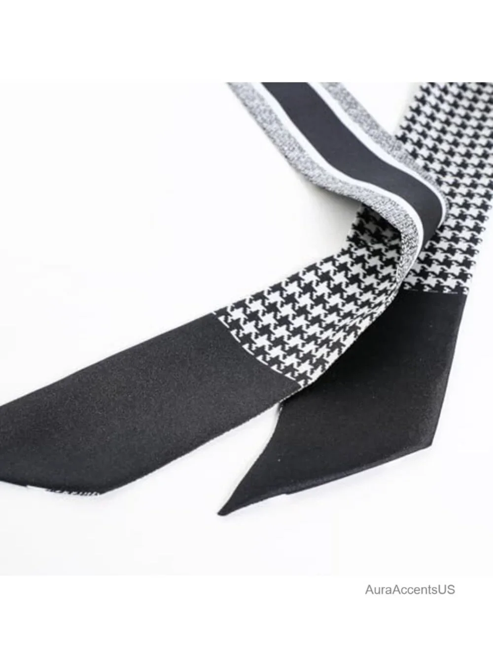 100% Mulberry Silk Fashion Scarf Ribbon for Hair Neck Headband Women